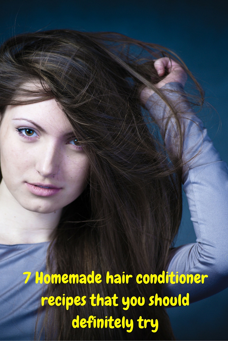 Homemade hair conditioner recipes to replace the commercial conditioners.