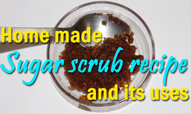 Homemade-sugar-scrub-recipe-and-its-uses