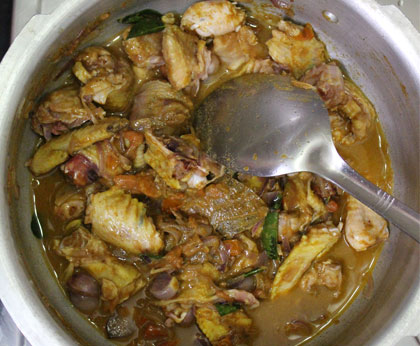 Spicy Chicken Curry Gravy Recipe -17