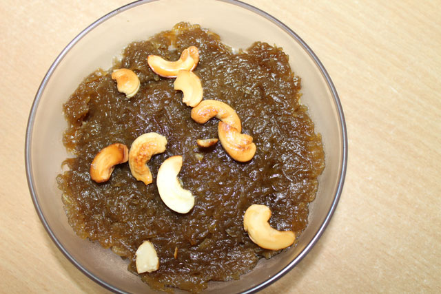 bottle gourd halwa