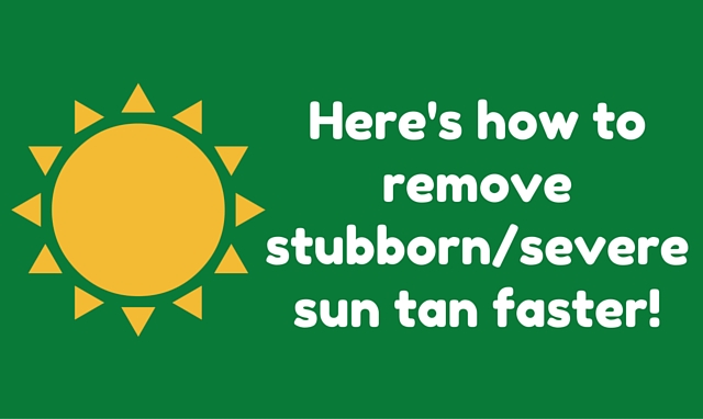 A 3-Step process to de-tan your skin fast
