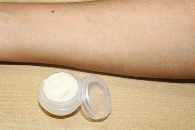 Homemade sunscreen lotion-before