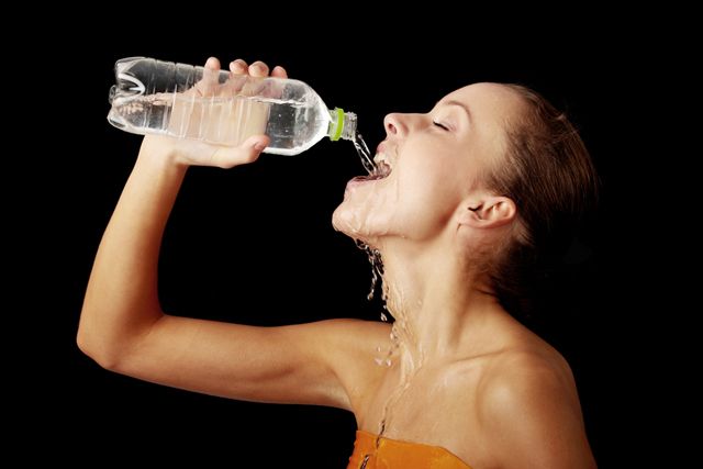 Drinking lots of water will help you lose weight