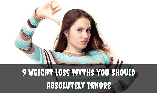 Weight loss myths