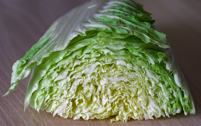 Cabbage leaves