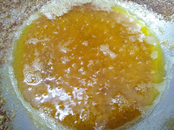 How to Make Ghee (Clarified Butter) At Home? 5 Clarified-Butter-At-Home-melting