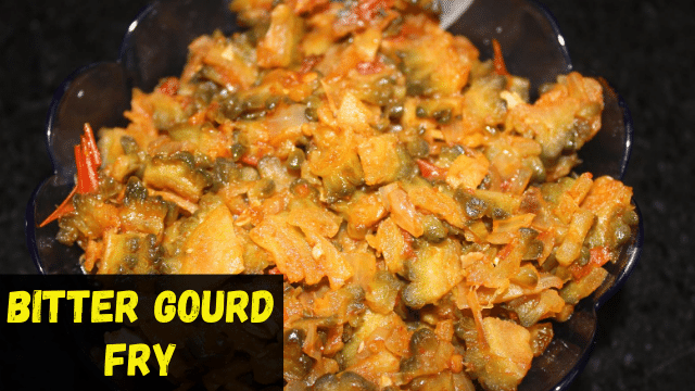 Bitter Gourd Fry | Spicy Bitter Gourd Thokku Dry | Paavakkai Thokku